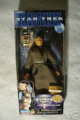 STAR TREK FIRST CONTACT 9 inch PICARD Playmates MIB