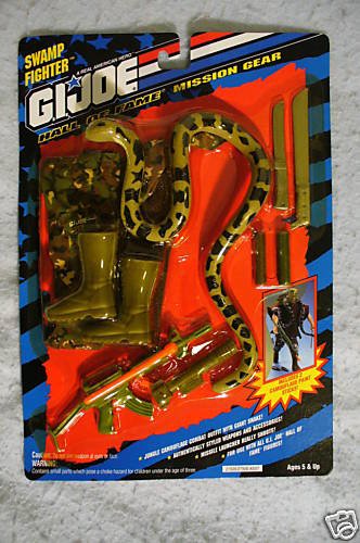 GI Joe 12 inch HOF JUNGLE FIGHTER Mission Gear MIP !