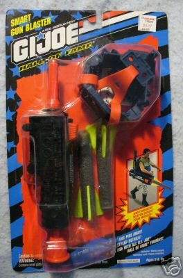 GI Joe 12 inch HOF SMART GUN BLASTER MIP !