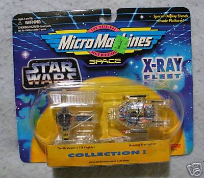 Star Wars 1 Micro Machines X-Ray Fleet Set I MOC