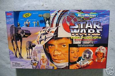 Star Wars Micro Machines Rebel Pilot Hoth MIB