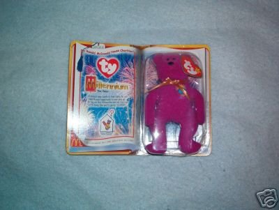 Ty Millennium the Bear Beanie from McDonalds