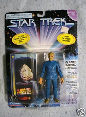 Star Trek Tom Paris Mutated Playmates MOC