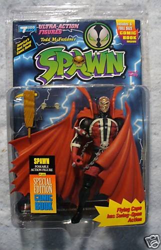 McFarlane Spawn with Comic MOC Meat Head Variant