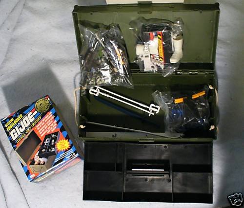 GI Joe 30th HOF Official Footlocker w/ Accessories MINT