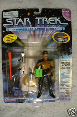 Star Trek Interstellar Action LaForge Playmates MOC