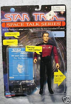 Star Trek Q Space Talk Series Playmates MOC