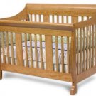 Convertible Sleigh Style Crib Woodworking Plans, Design #CNCR1