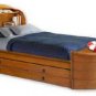 Children's Twin Boat Bed with Trundle Bed Project Plans, Design #1BT01
