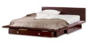 Classic Platform Queen Bed Woodworking Plans, Design #3PLT1