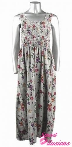 Floral Print Dress XL