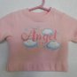 Angel Sweatshirt, Pink By Koala Kids Sz 0-3m