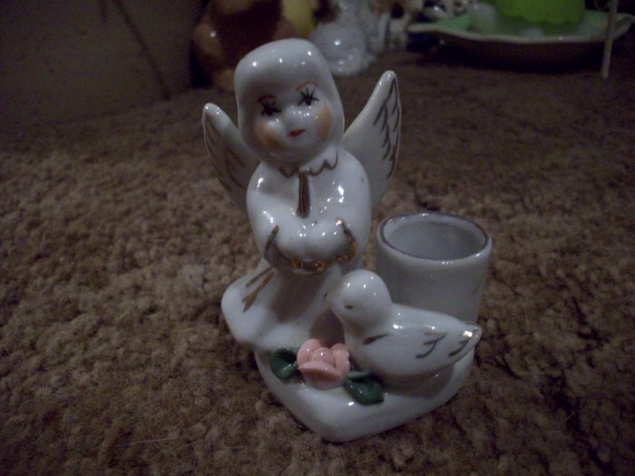 3 1/4" Angel Candle Holder