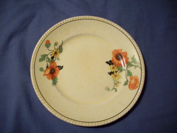 6 1/4" Vintage Golden Maire Plate