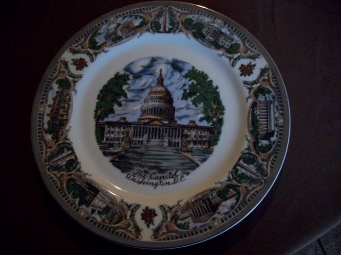 10 1/2" Capitol Washington, D.C. Plate