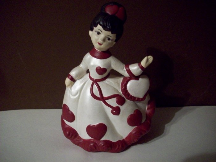 Vintage Ceramic Lady Planter