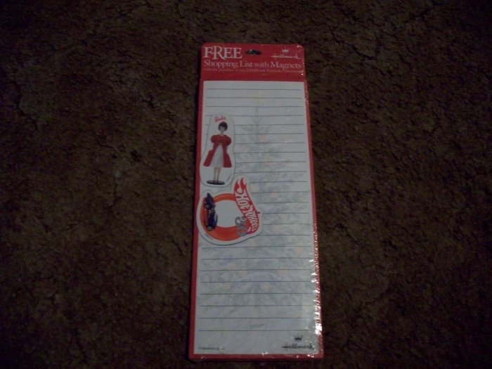 Hallmark Shopping List with Magnets