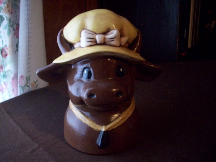 Ceramic Cow's Head