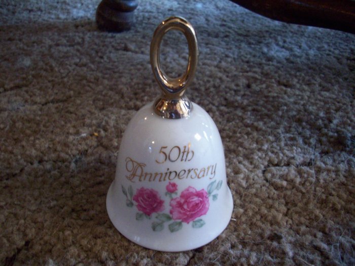 1991 Betty Whiteaker 50th Anniversary Bell (Enesco)
