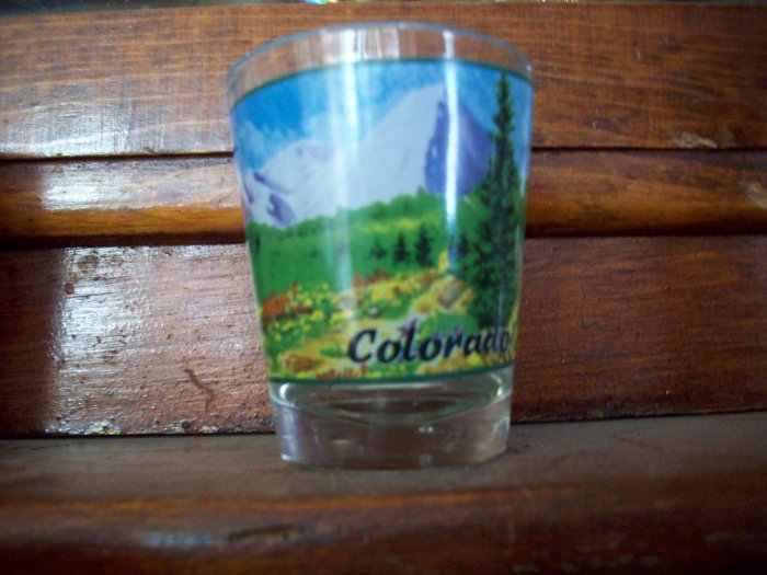 Vintage Colorado Shot Glass