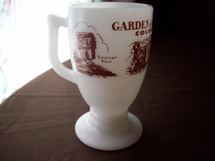 Vintage Milk Glass Colorado Cup