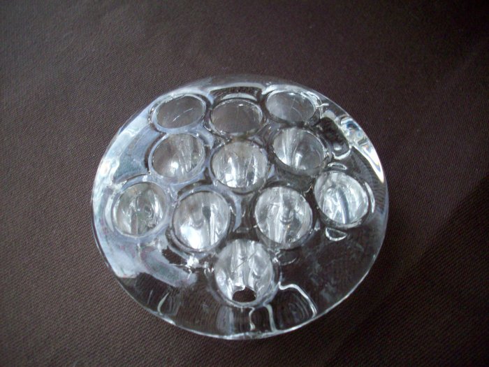 Vintage Small Flower Frog 11 Holes
