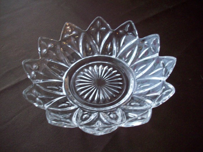 Clear Glass Star Bowl