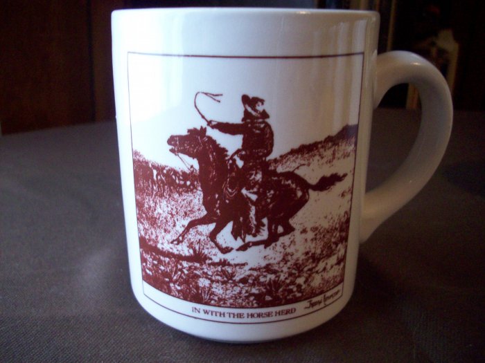 In with the Horse Herd Fredric Remington Cup