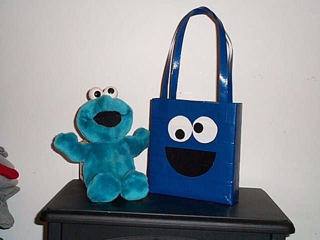 Cookie Monster Lunch Tote bag