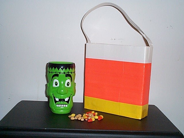 Candy Corn Lunch Tote