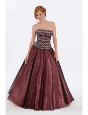 A-Line/Princess Strapless Floor Length Satin Bridesmaid Dresses for brides new style(BMD0225)