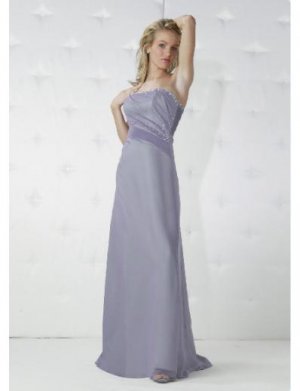 A-Line/Princess Strapless Floor Length Satin Bridesmaid Dresses for brides new Style(BD0154)