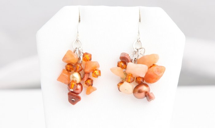 Auburn Pearl Earrings ep3031