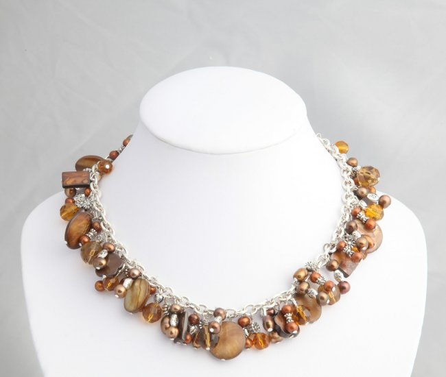 Auburn Pearl Roxanne Necklace
