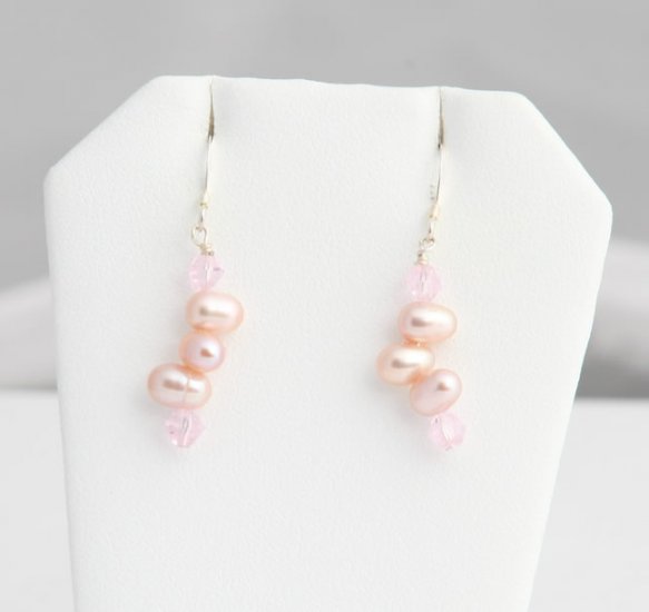 Tula Lavender Pearl Earrings