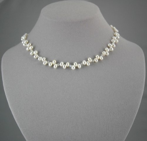 White Pearl Necklace ep1022W