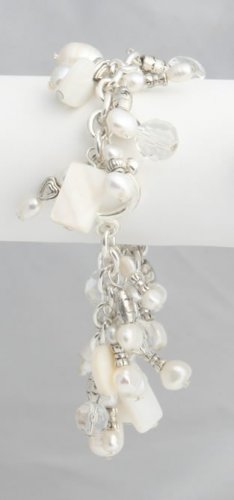 White Pearl Roxanne Bracelet