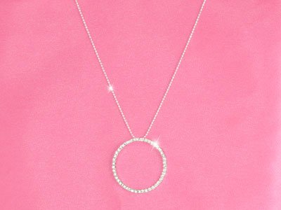 Circle of Life (Love) Crystal Necklace