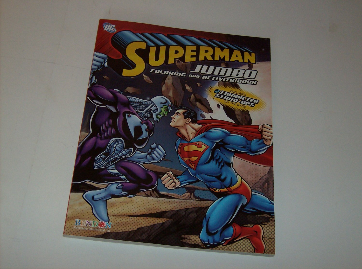 BRAND NEW SUPERMAN JUMBO COLORING & ACTIVITY BOOK