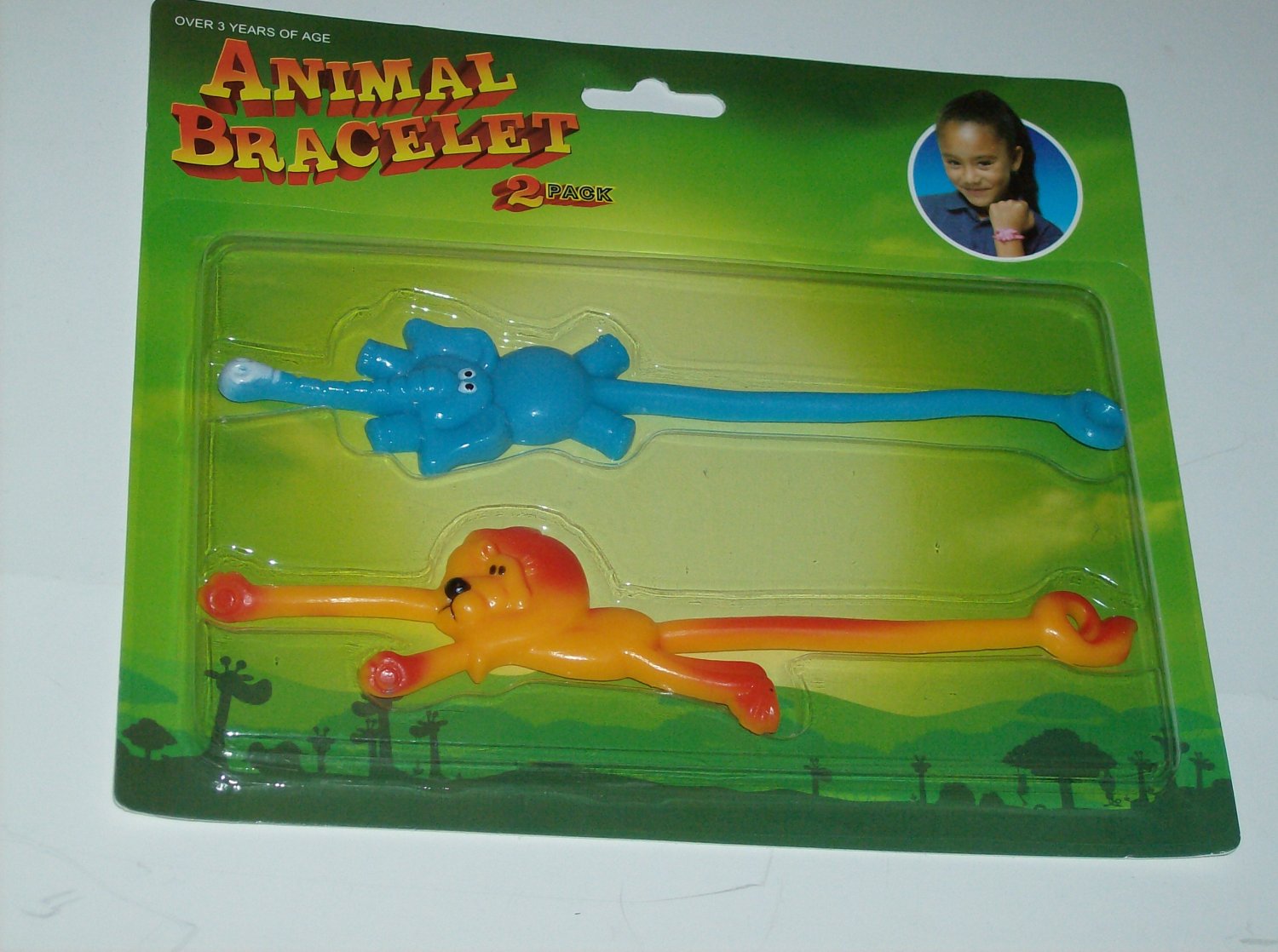 BRAND NEW ANIMAL BRACELETS WITH ELEPHANT AND LION
