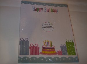 BRAND NEW COLORFUL HAPPY BIRTHDAY 40 SHEET COMPUTER PAPER