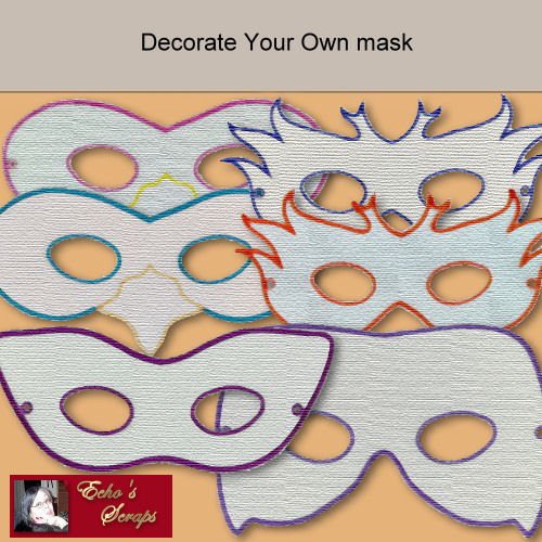 Decorate Your Own Masks