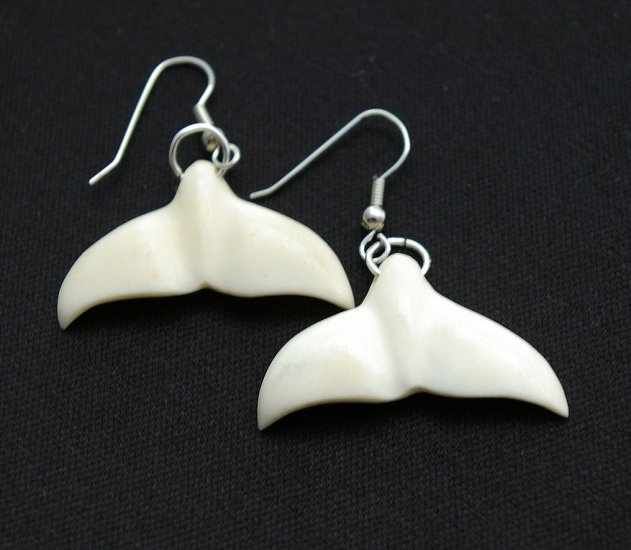 Bone Earring (Mermaid)
