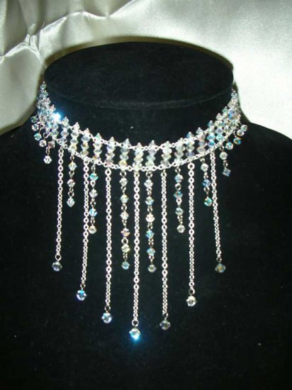Handmade Crystal Beads for Wedding Necklace(Brilliance Chanderelle)