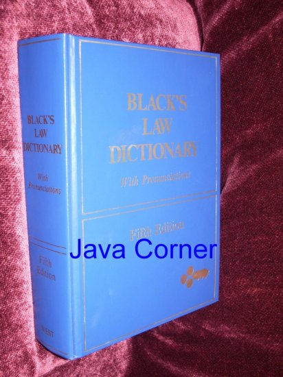 Black's Law Dictionary Fifth Edition, 1979