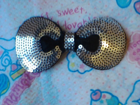 Hello Kitty Hair Bow lolita harajuku Free shipping to US