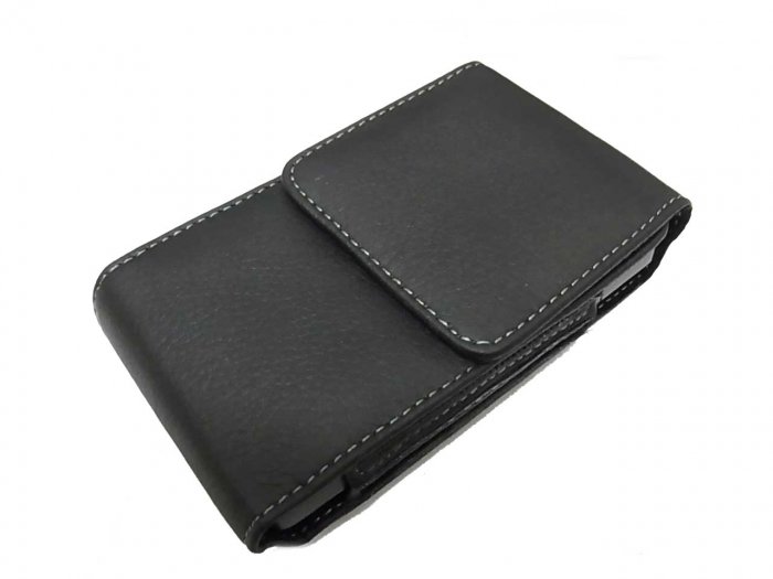 Vertical Leather Case Cover for HTC 7 Mozart + Screen Protector
