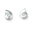 .25 CTW ROUND CUT DIAMOND STUD EARRINGS 14 K GOLD