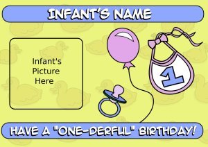 1st Birthday Bib