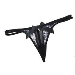 Multi-Print Blue G-string